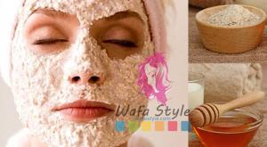 صورة: صنع قناع العسل والشوفان لمكافحة حب الشباب