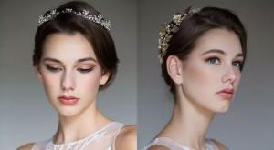 صورة: وضع مساحيق تجميل الزفاف