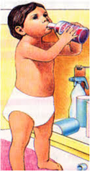 صورة: كيف تقي الطفل داخل المنزل من التسمم