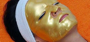 قناع الذهب و كيفية استخدام قناع الذهب صورة: قناع الذهب و كيفية استخدام قناع الذهب
