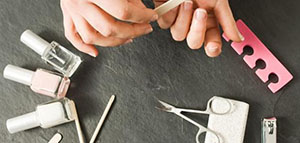 صورة: طريقة البديكير المنزلي