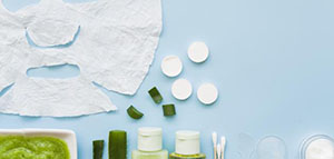 ماسك جل الصبار لعلاج الحبوب و ماسك جل الصبار للتجاعيد حول العينين صورة: ماسك جل الصبار لعلاج الحبوب و ماسك جل الصبار للتجاعيد حول العينين