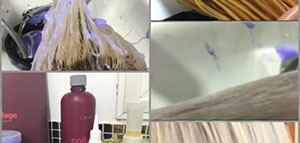 سحب لون الشعر و سحب لون الشعر ببودرة الميش صورة: سحب لون الشعر و سحب لون الشعر ببودرة الميش