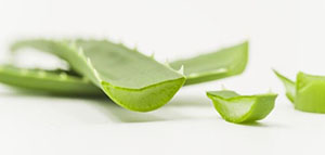 صورة: الألوفيرا و صودا الخبز و الشاي الاخضر