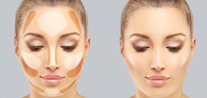 كيفية استعمال الهايلايتر و خطوات تطبيق الهايلاتر ودمجه مع بودرة الأساس وخافي صورة: كيفية استعمال الهايلايتر و خطوات تطبيق الهايلاتر ودمجه مع بودرة الأساس وخافي