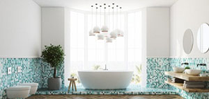 ورق الجدران المرسوم و إكسسوارات الحمام صورة: ورق الجدران المرسوم و إكسسوارات الحمام