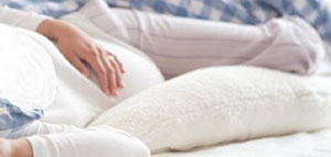 صورة: نوم الحامل