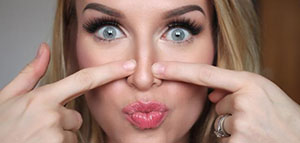 صورة: شكل الأنف و تصغير الأنف بالتمارين و تصغير الأنف بالمكياج