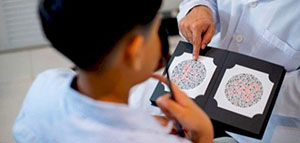 تعريف اختبار عمى الألوان و كيفية إجراء الاختبار صورة: تعريف اختبار عمى الألوان و كيفية إجراء الاختبار