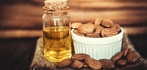 الحليب وزيت جوز الهند و زيت اللوز و الزعفران صورة: الحليب وزيت جوز الهند و زيت اللوز و الزعفران