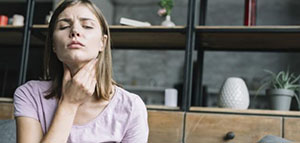 صورة: الجفاف و ترك الفم مفتوحا أثناء النوم